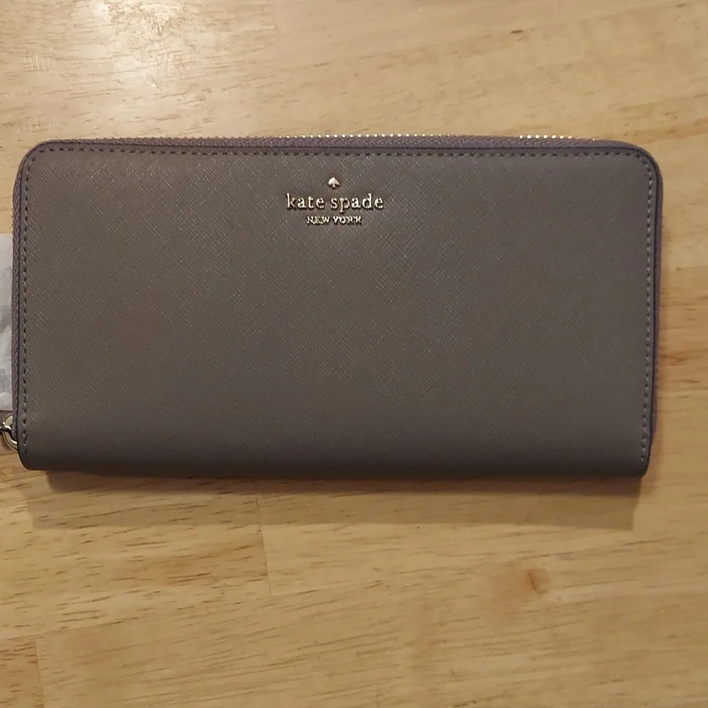 New Kate Spade Laurel Way Neda Large Wallet Clutch